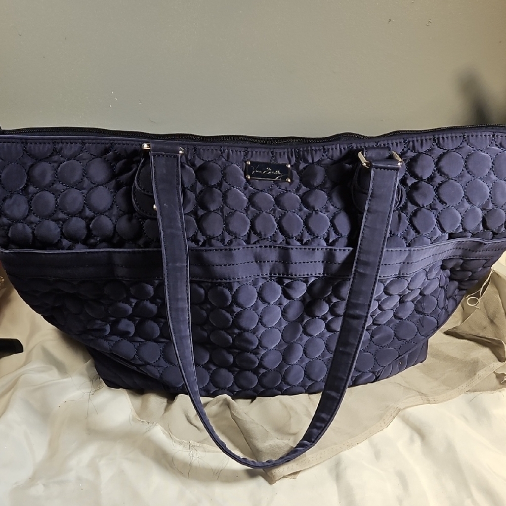 Vera Bradley Midnight Blue Quilted Tote